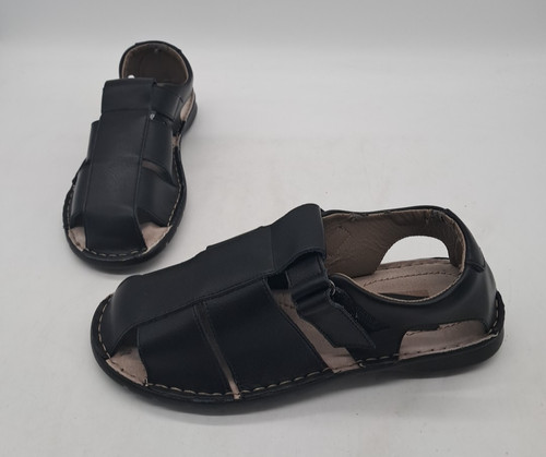 Maebas mens black leather - mens,