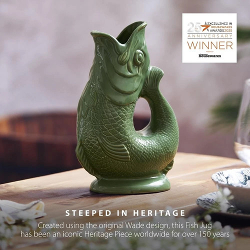 Wade fish jug earthenware - wade,