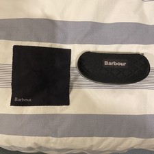 Barbour Black Patterned Sunglasses/ Glasses Hard Case 
