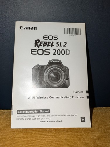 Canon eos rebel sl2 - canon,