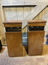 Mid Century Speakers Up Facing