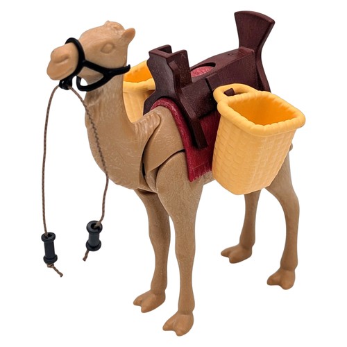 Playmobil camel with - , red