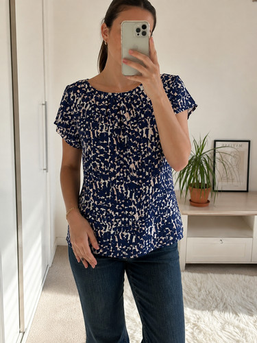 Simon jersey blue white - &,