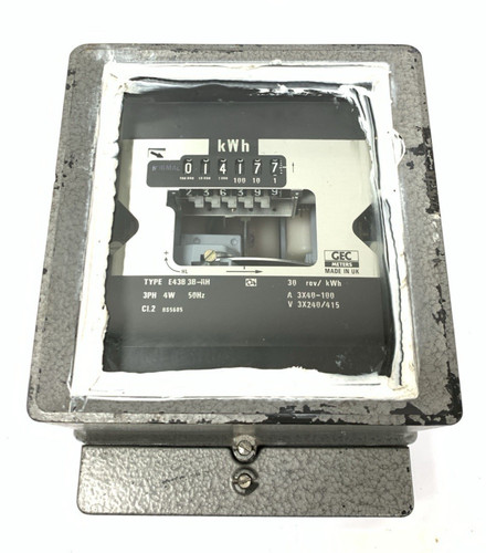 Gec meters phase - gec, 100amp