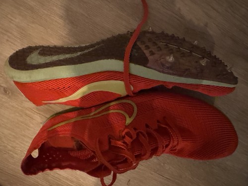 Nike red spikes running - spikes,