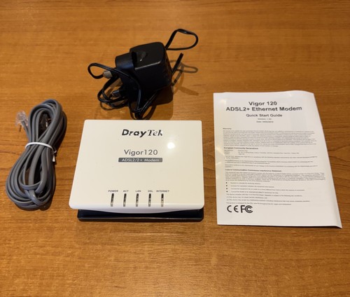 Draytek vigor 120 adsl2 - draytek,