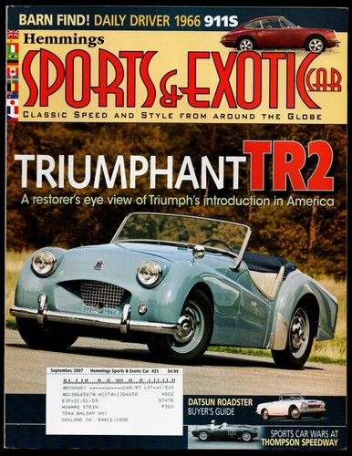 September 2007 sports exotic - september,