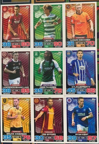 Spfl match attax - match,