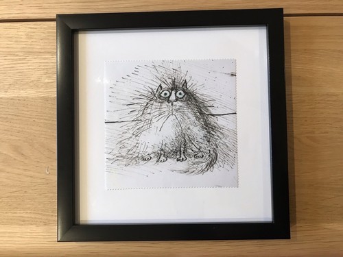 Ronald searle grumpy - ronald, car