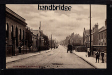 Woodville, High Street - near Swadlincote - printed photographic postcard