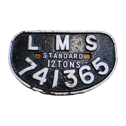 Railwayana lms wagon - railwayana,