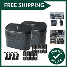 Car Bin, 2 Pack Mini Car Trash