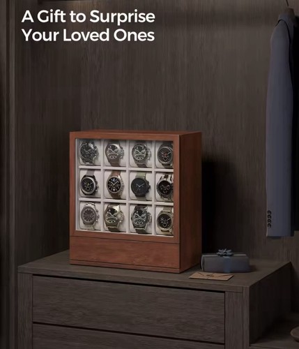 Wooden luxury watch box - luxury,