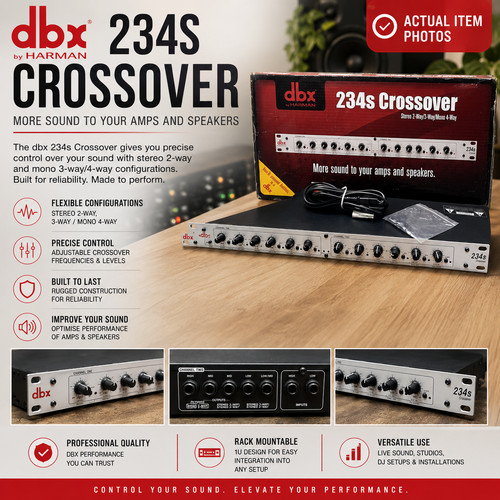 Dbx harman 234s crossover - by,
