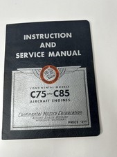 Continental Motors Instruction