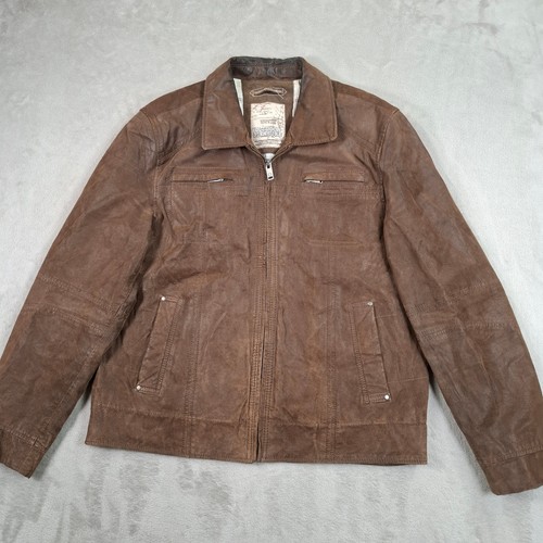 Canda leather jacket mens - leather,