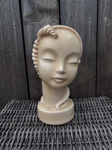 Vintage art deco bust - vintage,