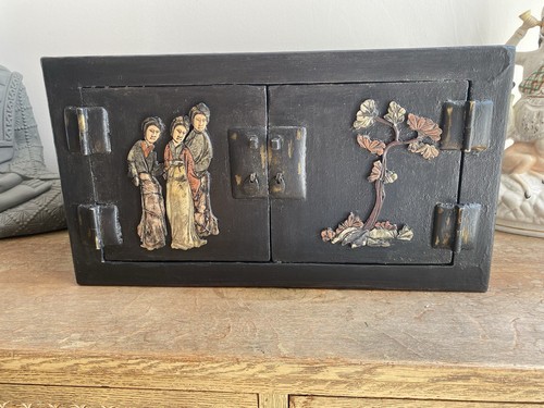 Japanese lacquered cabinet - japanese,