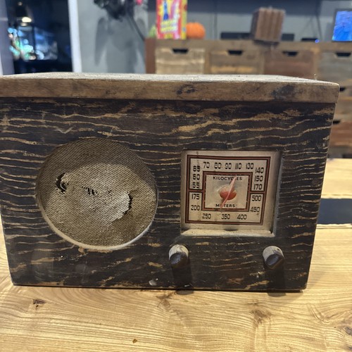 Vintage emerson wood case - vintage,
