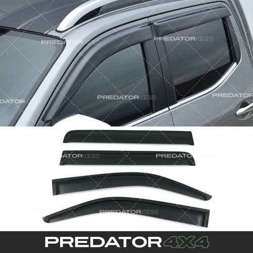Black wind deflectors - wind, door