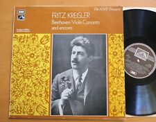 HLM 7062 Fritz Kreisler Beethoven Violin Concerto & Encores HMV Mono LP