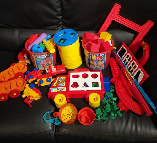 Vintage toy bundle odds 1980s - vintage,