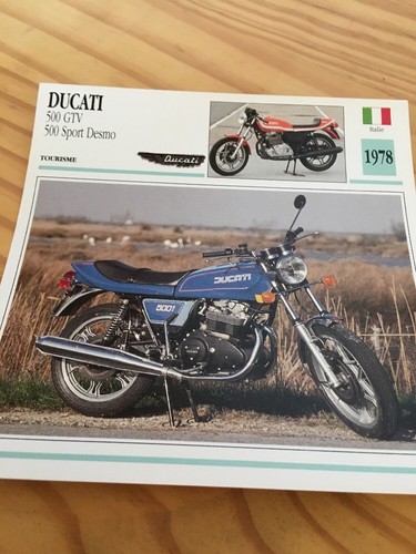 Ducati 500 gtv - sport, desmo