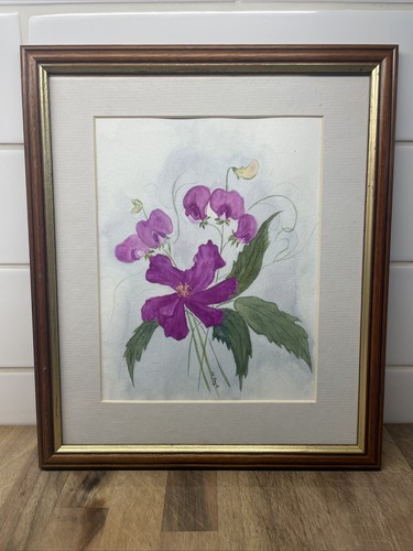 Original signed watercolour - original,