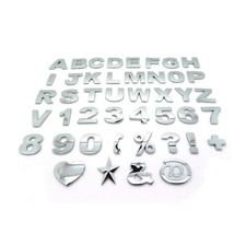Chrome 3D Self-adhesive Letter