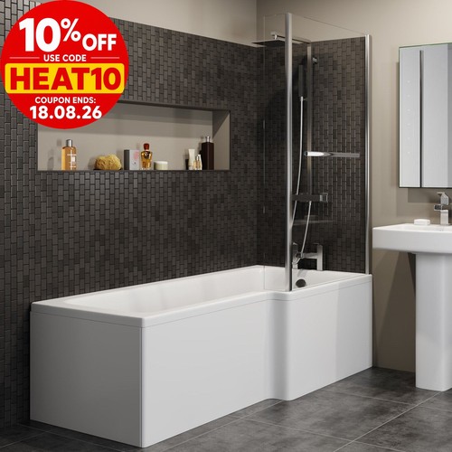 Modern bathroom shaped - bathroom,
