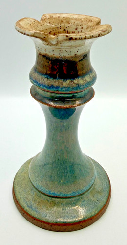Vintage woburn pottery - woburn, candle