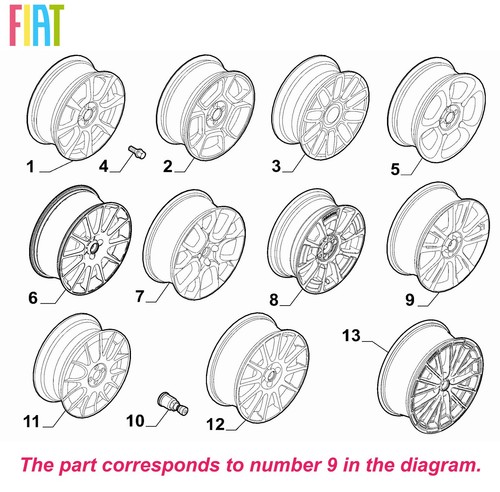 Genuine fiat alloy - genuine,