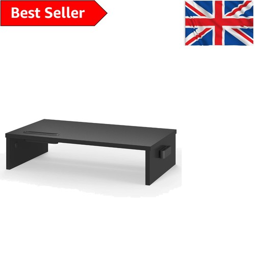 Ergonomic wooden monitor stand - wooden,