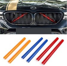 For BMW  E60 E61 Series Grill Bar V Brace Front Grille Trim Strips Pipe 2PCS
