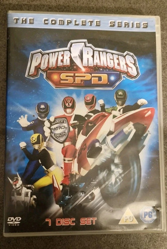 Dvd set power rangers - 7,