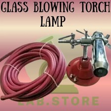 Glass Blowing Torch Lamp Working Blast Burner Borosilicate Heavy D/Base