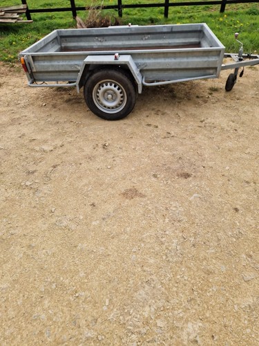 Car trailer galvsnised 7x4 - car,