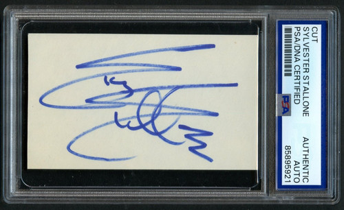 Sylvester stallone signed - sylvester,