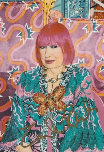 Zandra rhodes hand signed - hand,