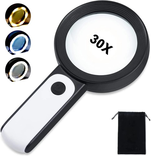 30x led magnifying glass - led,