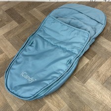 Icandy Peach 3 Footmuff Blue