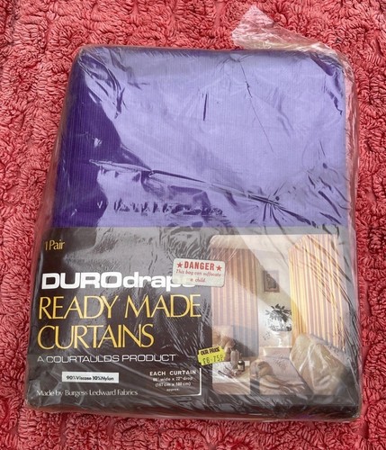 Durodrape curtains vintage - durodrape,