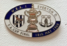 F.A. Cup Final 1968 West Bromwich Albion v Everton Badge