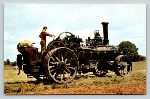 Fowler ploughing engine - ploughing,