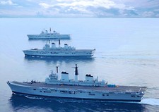HMS INVINCIBLE, HMS ILLUSTRIOUS & HMS ARK ROYAL -  LIMITED EDITION (25) 