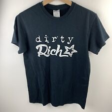 Dirty Rich Street Dance Black T-shirt Size Small