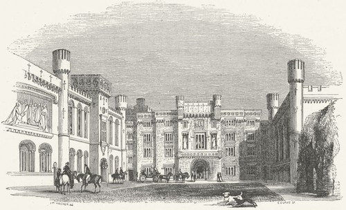Sussex arundel castle quad - castle.,