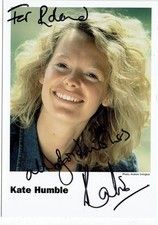 Kate Humble hand signed photo
