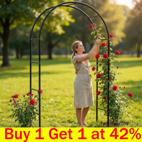Metal garden arch heavy duty - arch,