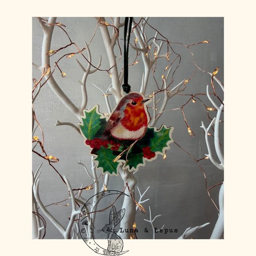 Woodland animals robin - woodland, amongst